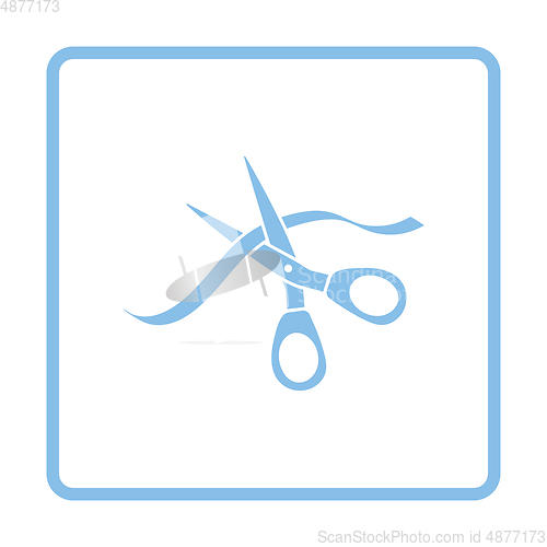 Image of Ceremony ribbon cut icon