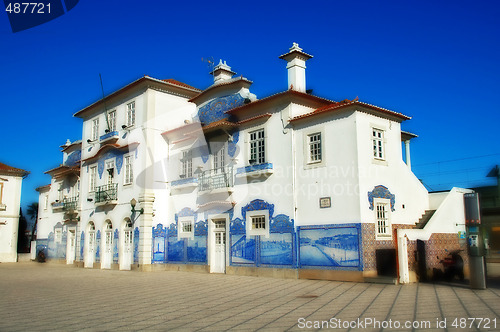 Image of European antique house