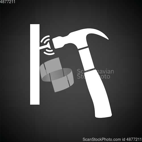 Image of Icon of hammer beat to nail