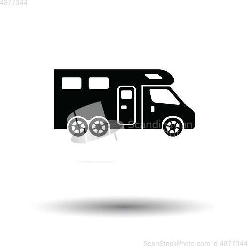 Image of Camping family caravan  icon