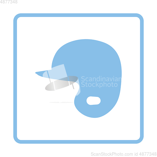 Image of Baseball helmet icon