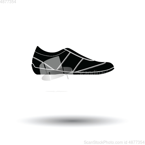 Image of Man casual shoe icon