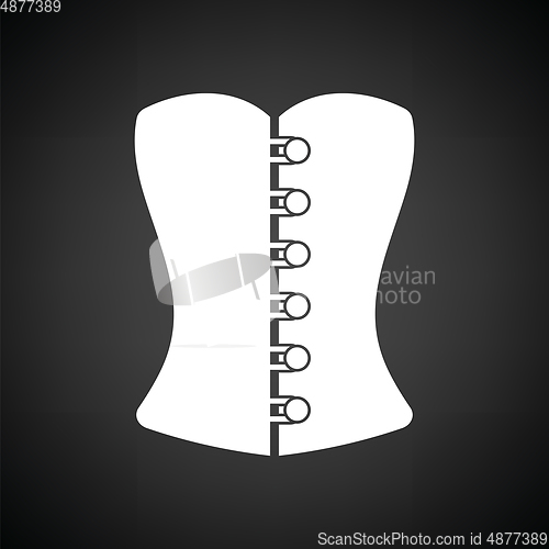 Image of Sexy corset icon