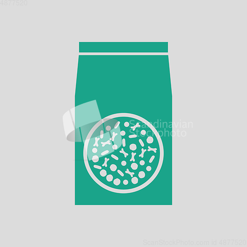 Image of Packet of dog food icon