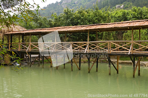 Image of Wooden bridge