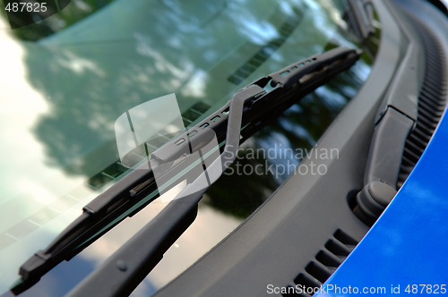 Image of Car windshield wiper