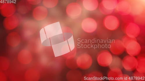 Image of Multicolored defocused bokeh lights background - horizontal wallpaper, poster