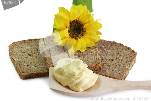 Image of Bread Slices with Sunflower Oleo