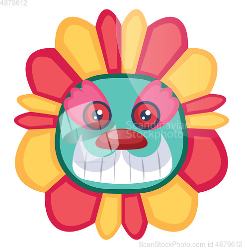 Image of Traditional Chinese New Year dragon monsterillustration vector o