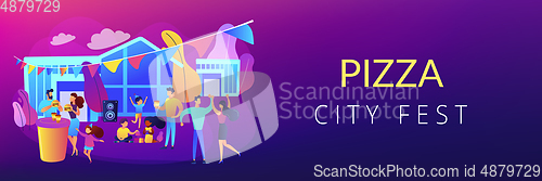 Image of Holi festival concept banner header.