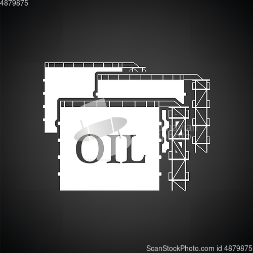 Image of Oil tank storage icon