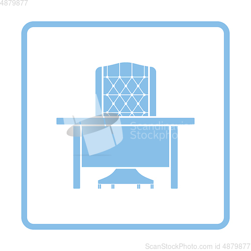 Image of Table and armchair icon