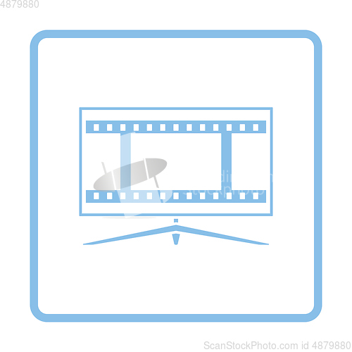 Image of Cinema TV screen icon