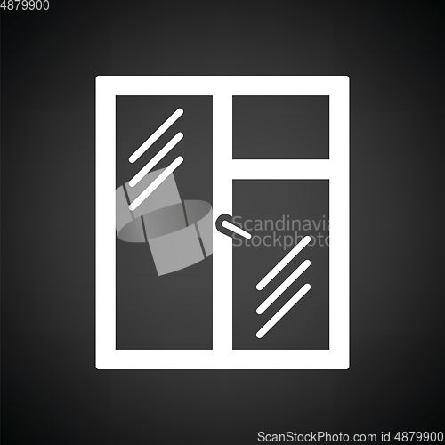 Image of Icon of closed window frame