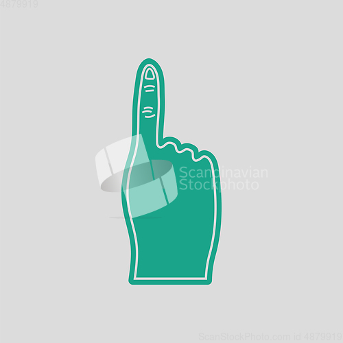 Image of Fans foam finger icon