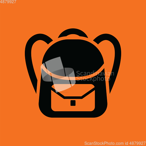 Image of School rucksack  icon