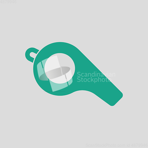 Image of American football whistle icon