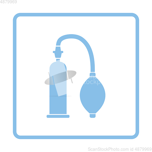 Image of Vacuum penis machine icon