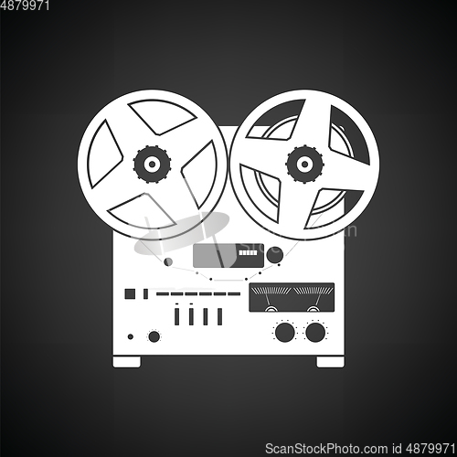 Image of Reel tape recorder icon