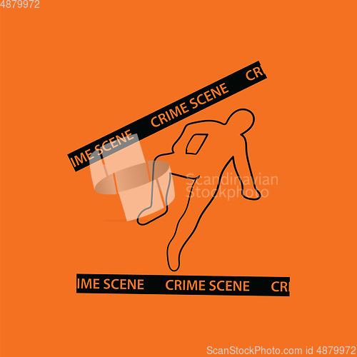 Image of Crime scene icon