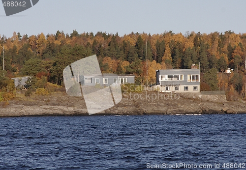 Image of Cottage near the sea. 