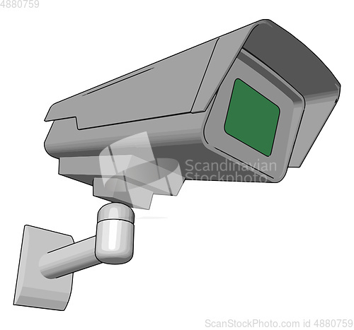 Image of Importance of CCTV cameras vector or color illustration