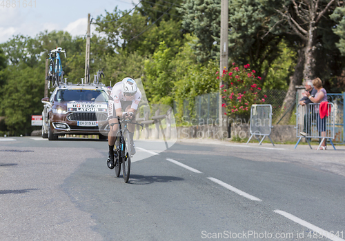 Image of The Cyclist Pierre Latour - Criterium du Dauphine 2017