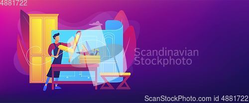 Image of Custom furniture concept banner header