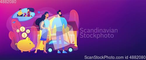 Image of Family planning concept banner header