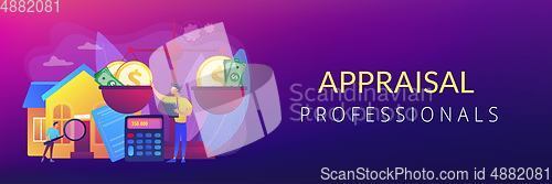 Image of Appraisal services concept banner header