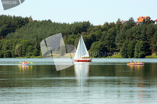 Image of sailing on the bay