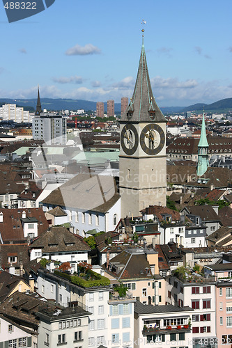 Image of Zurich skyline