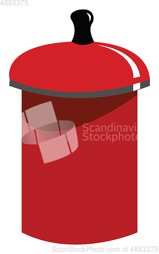 Image of Pot illustration vector on white background 