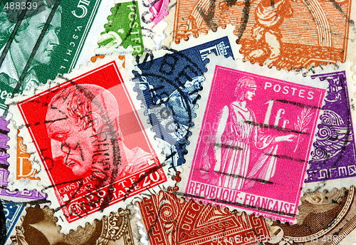 Image of Stamps collection