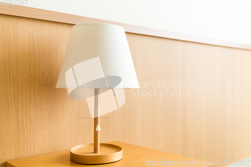 Image of Lamp in bedroom