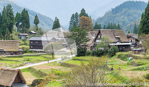 Image of Traditional old Village in Shirakawago