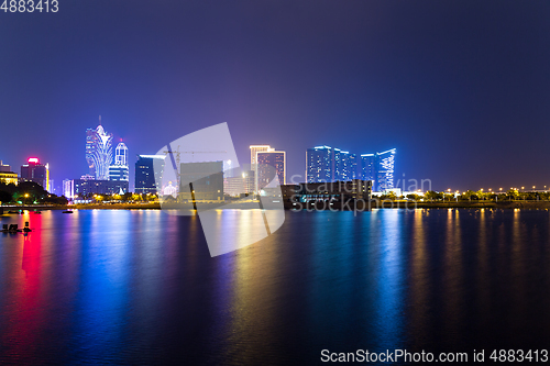 Image of Macao city at night