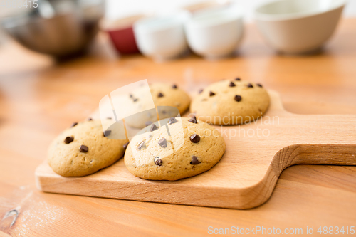 Image of Chocolate chip cookies