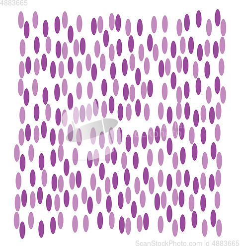 Image of Pink and purple ovals vector or color illustration