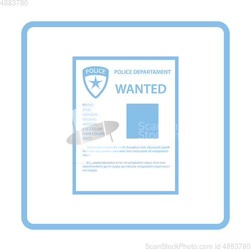 Image of Wanted poster icon