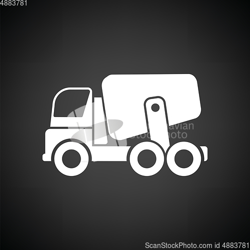 Image of Icon of Concrete mixer truck 