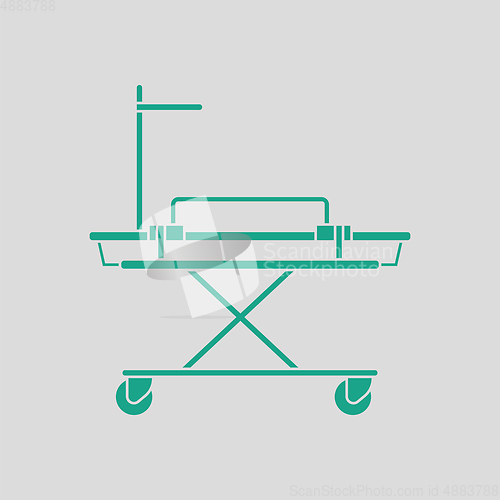 Image of Medical stretcher icon