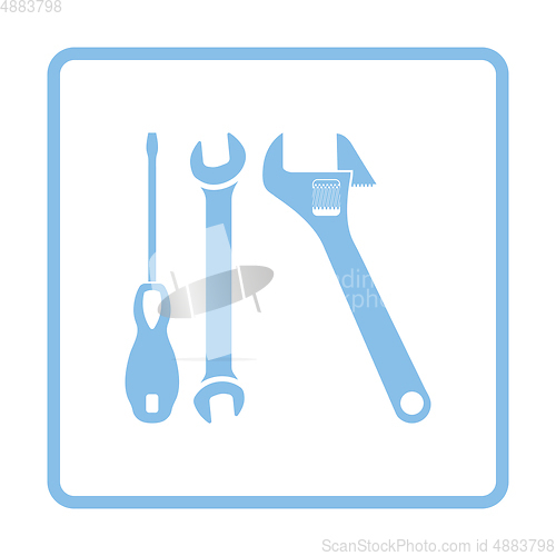 Image of Wrench and screwdriver icon