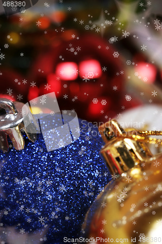 Image of Christmas decorations