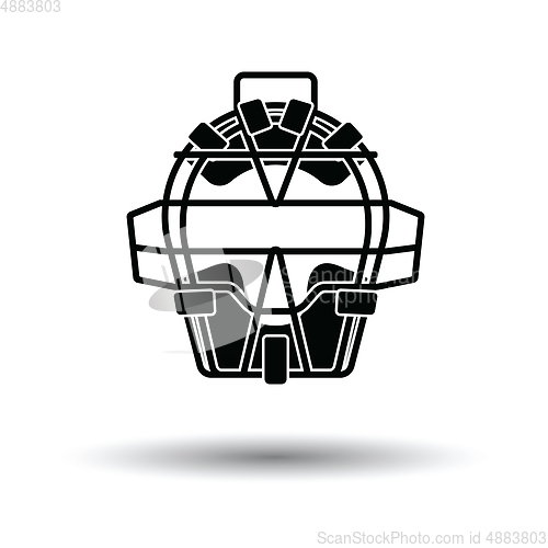 Image of Baseball face protector icon