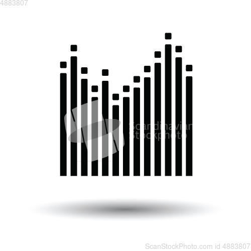 Image of Graphic equalizer icon