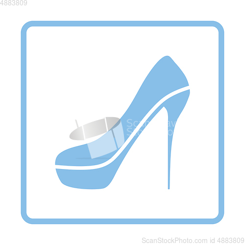 Image of Sexy high heel shoe icon