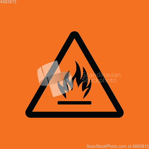 Image of Flammable icon