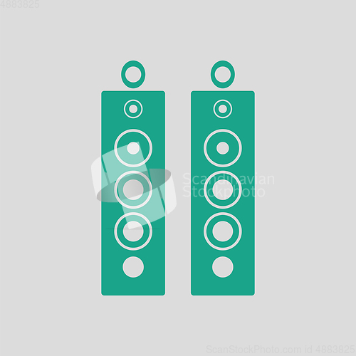 Image of Audio system speakers icon