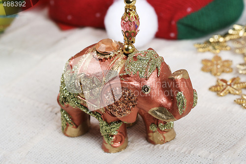 Image of Christmas decorations